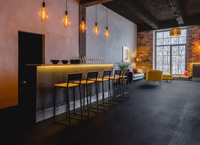 Техническое оборудование и интерьер Лофт Порт